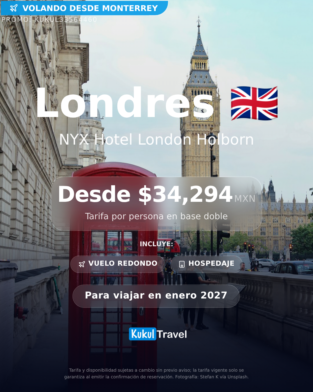 Paquete a Londres 🇬🇧