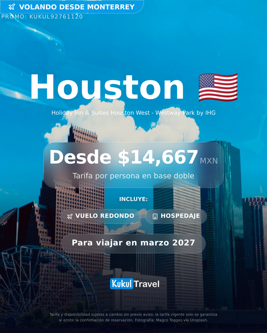 Paquete a Houston 🇺🇸
